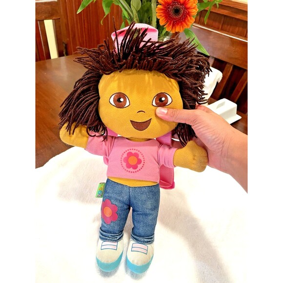 Dora the Explorer Other - Dora Explorer Backpack Girls 13in Plush Pink Textile Kids